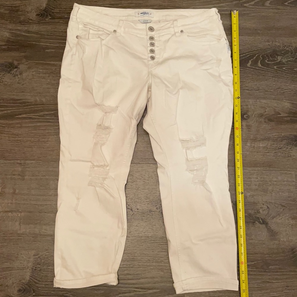 Silver jeans
